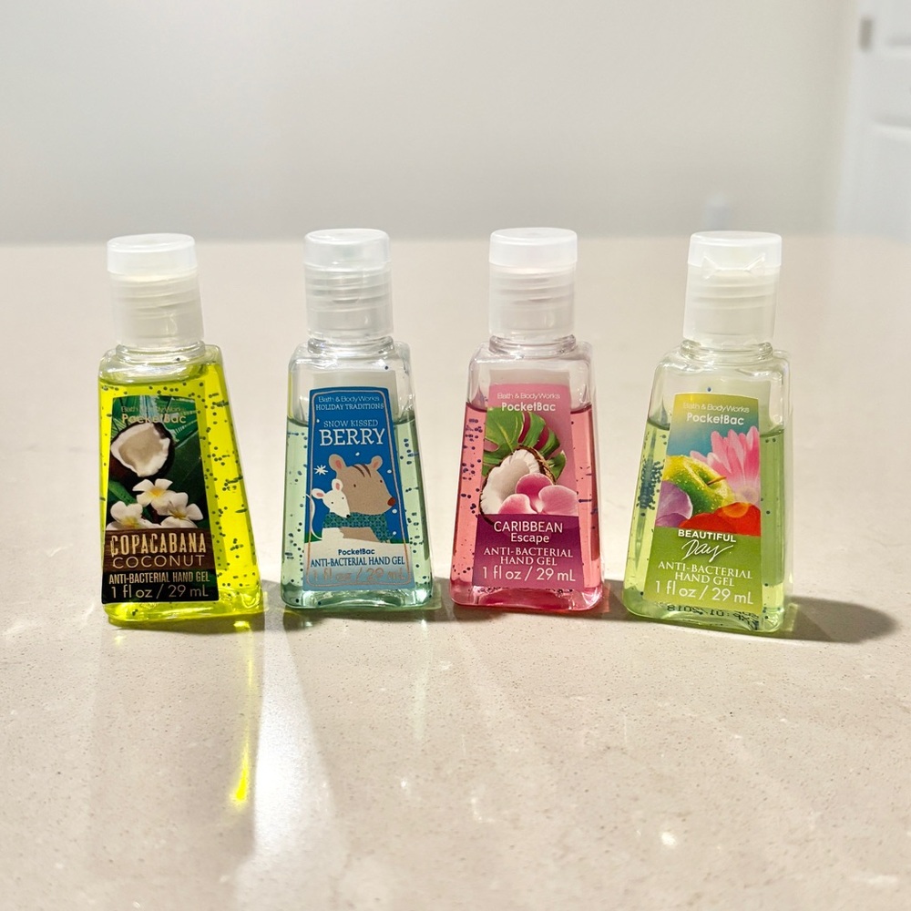 Bath & Body Works Rare Scents Hand Sanitizers Lot Poshmark | 4 Pack Used
